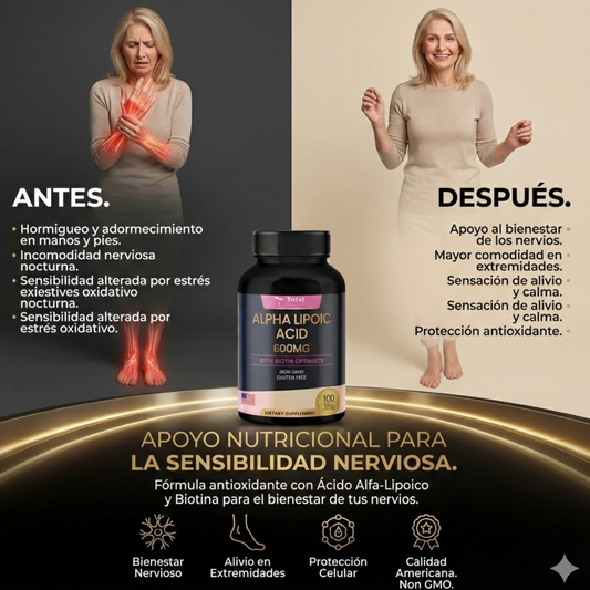 Acido Alfa Lipoico- Total Health