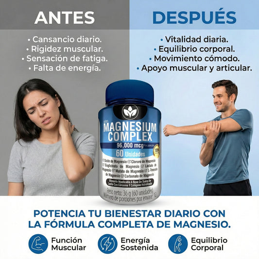 MAGNESIUM COMPLEX CON REGISTRO SANITARIO INVIMA